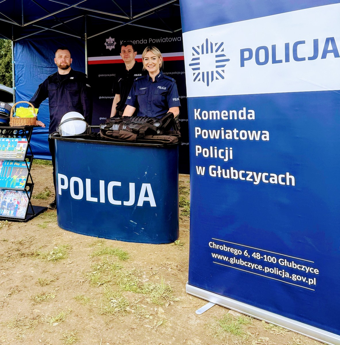 zdjęcie: głubczyccy policjanci
